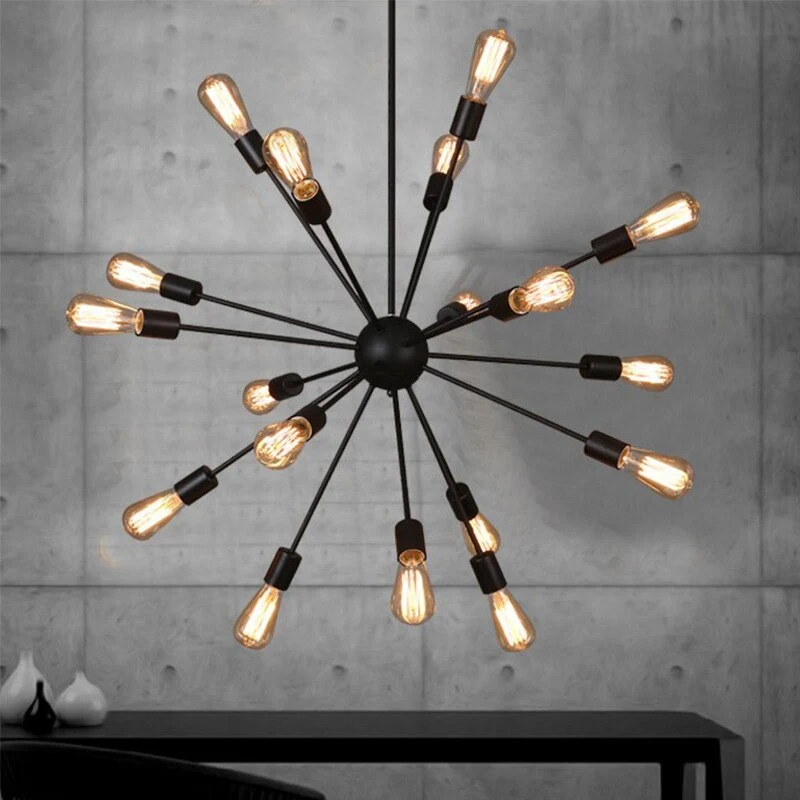 Lustre Noir Vintage Esploso