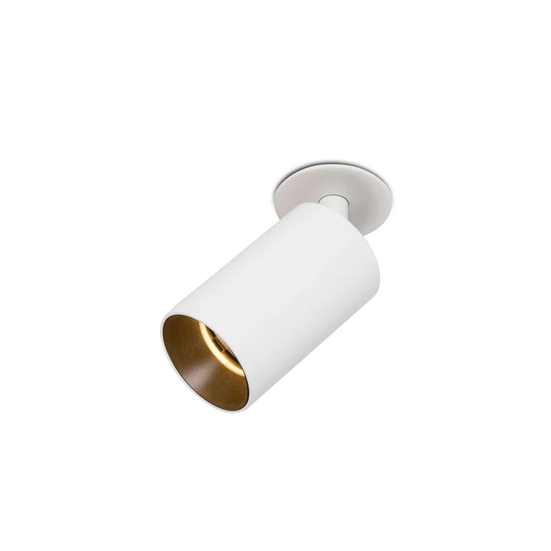 Spot plafond semi-encastrable STAN blanc mat