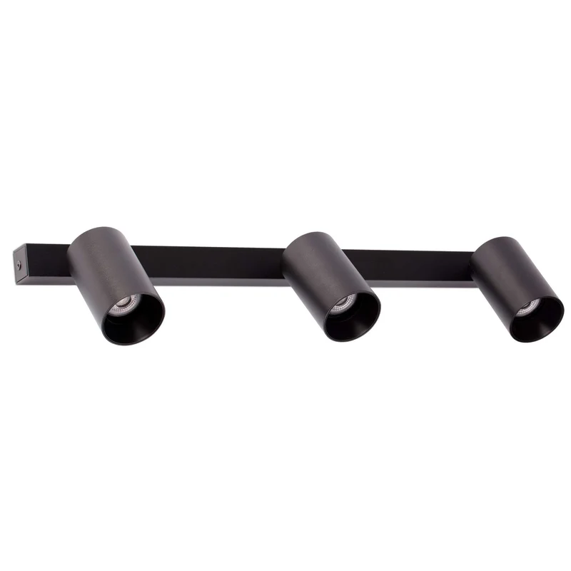 Rampe de spots orientables STAN-3 noir mat