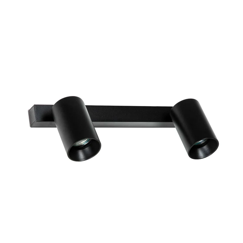 Rampe de spots orientables STAN-2 noir mat