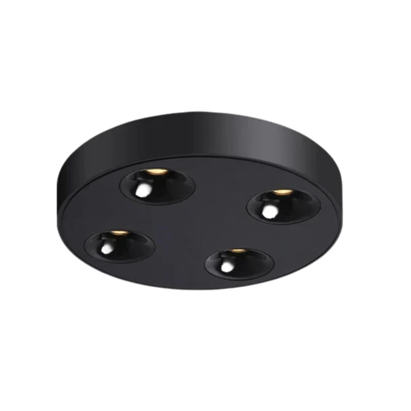 Plafonnier Couloir Moderne Ultra Mince – 4 Spots, 3,5cm d'Épaisseur