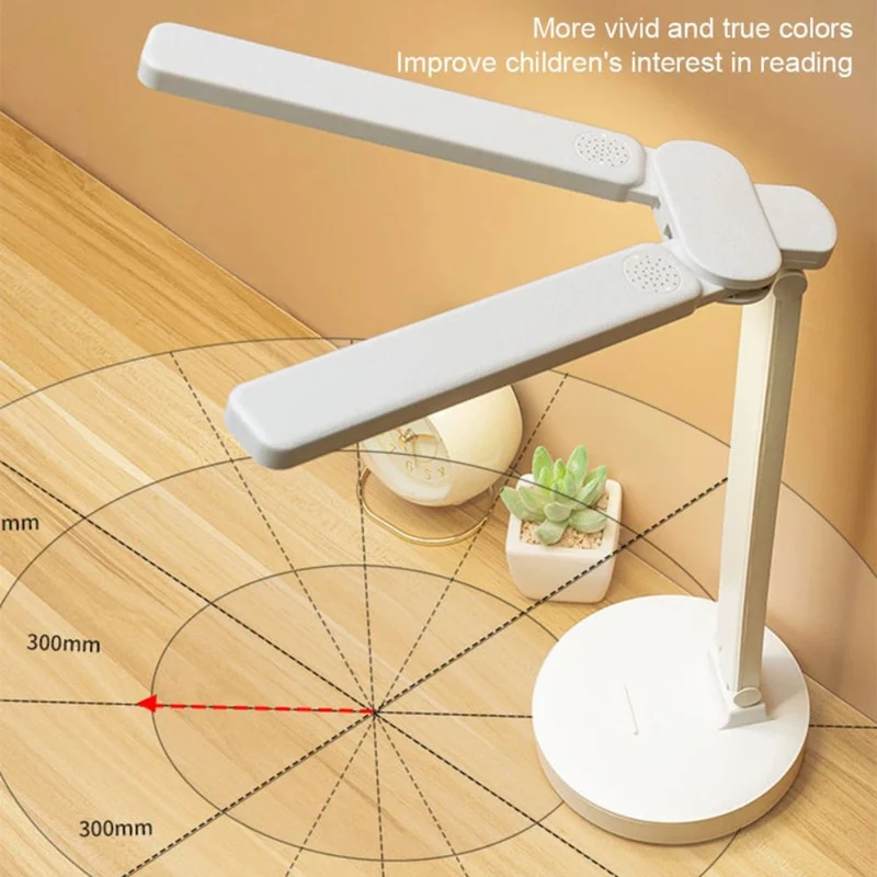 Lampe de Bureau Blanche à Led 3 Niveaux Touch