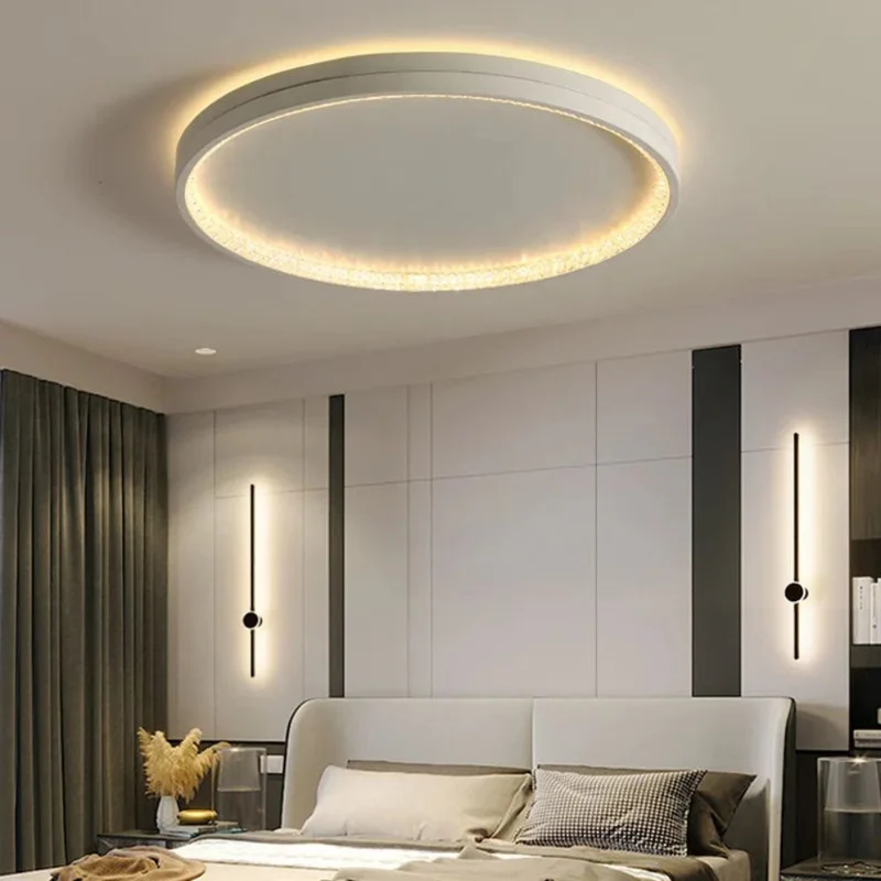 Plafonnier Aluminium Rond Macaron – Polyvalent, Toutes Pièces