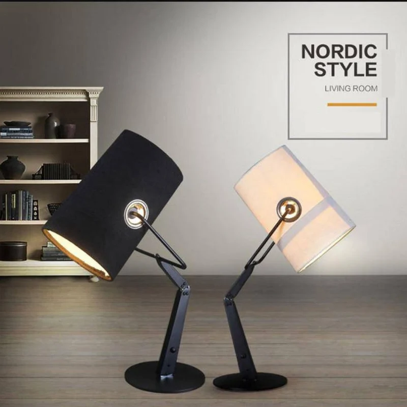 Lampe de Chevet Moderne Télescopique Design Créatif Minimaliste