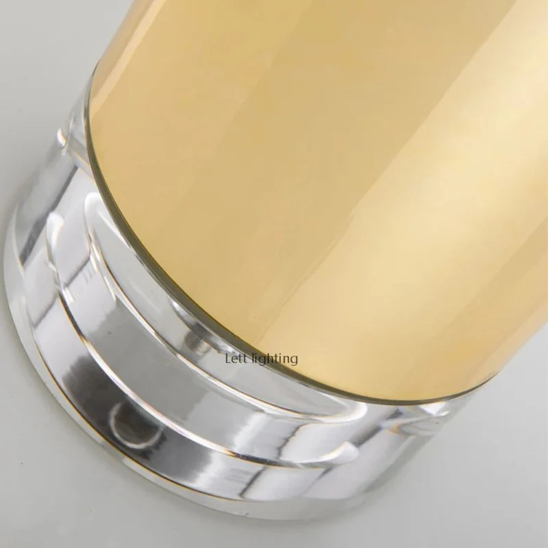 Lampe à Poser Tissu et Verre Italien – Socle Doré, Chambre ou Salon