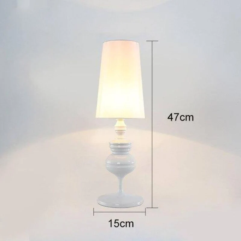 Lampe à Poser Opaline 4 Coloris – Doré, Argent, Blanc ou Noir Classique