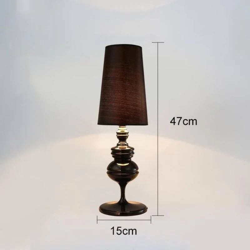 Lampe à Poser Opaline 4 Coloris – Doré, Argent, Blanc ou Noir Classique