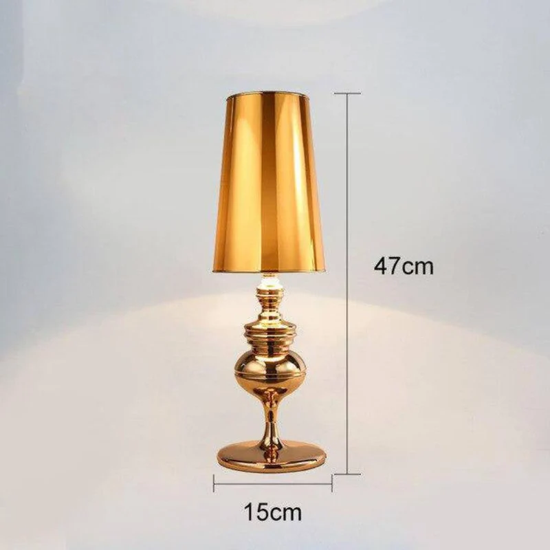 Lampe à Poser Opaline 4 Coloris – Doré, Argent, Blanc ou Noir Classique