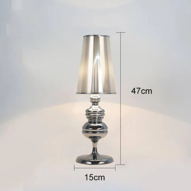 Lampe à Poser Opaline 4 Coloris – Doré, Argent, Blanc ou Noir Classique