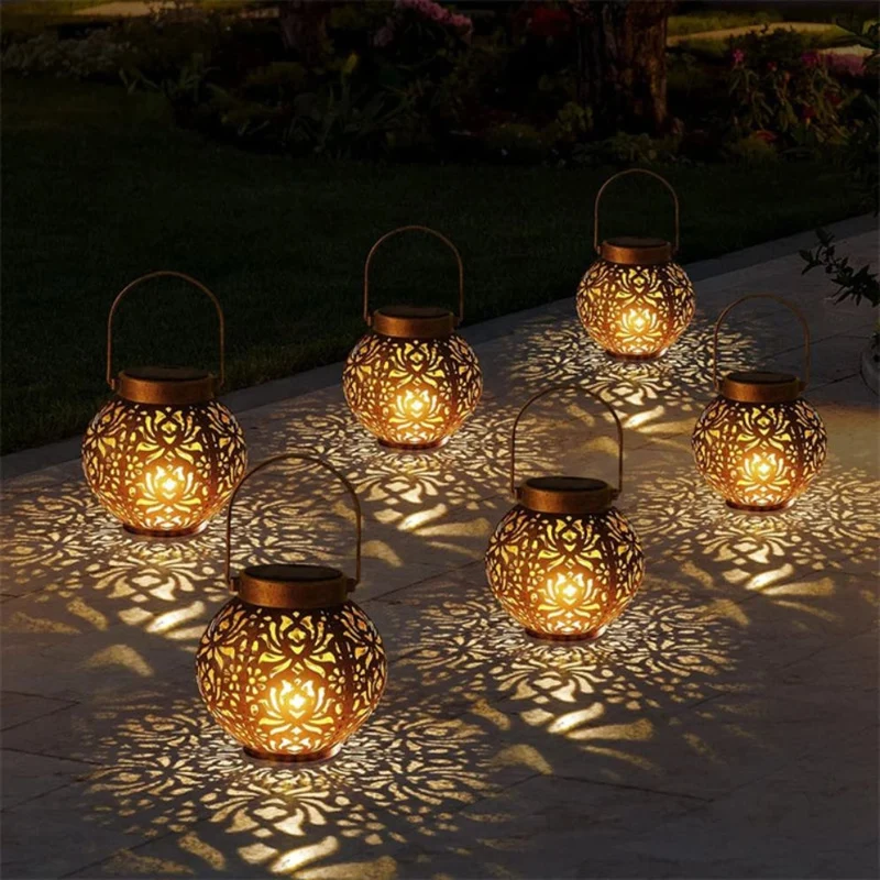 Applique Murale Sans Électricité Rétro – Lanterne Solaire pour Jardin