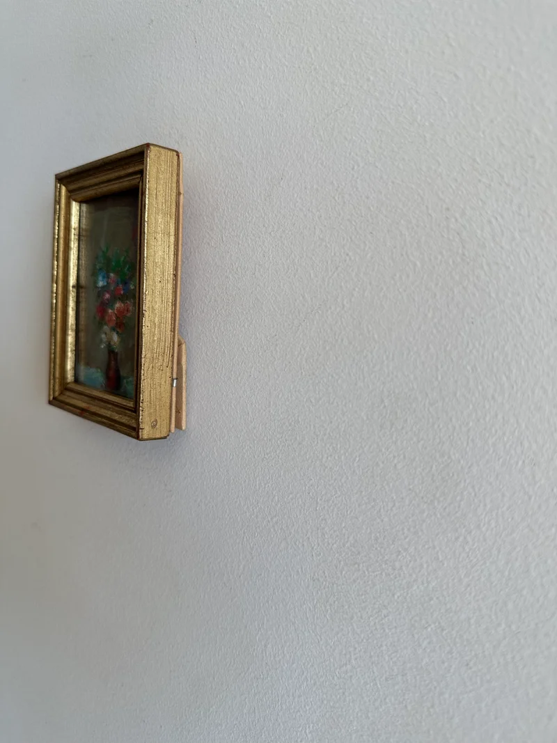 Peintures florale dans cadres à poser