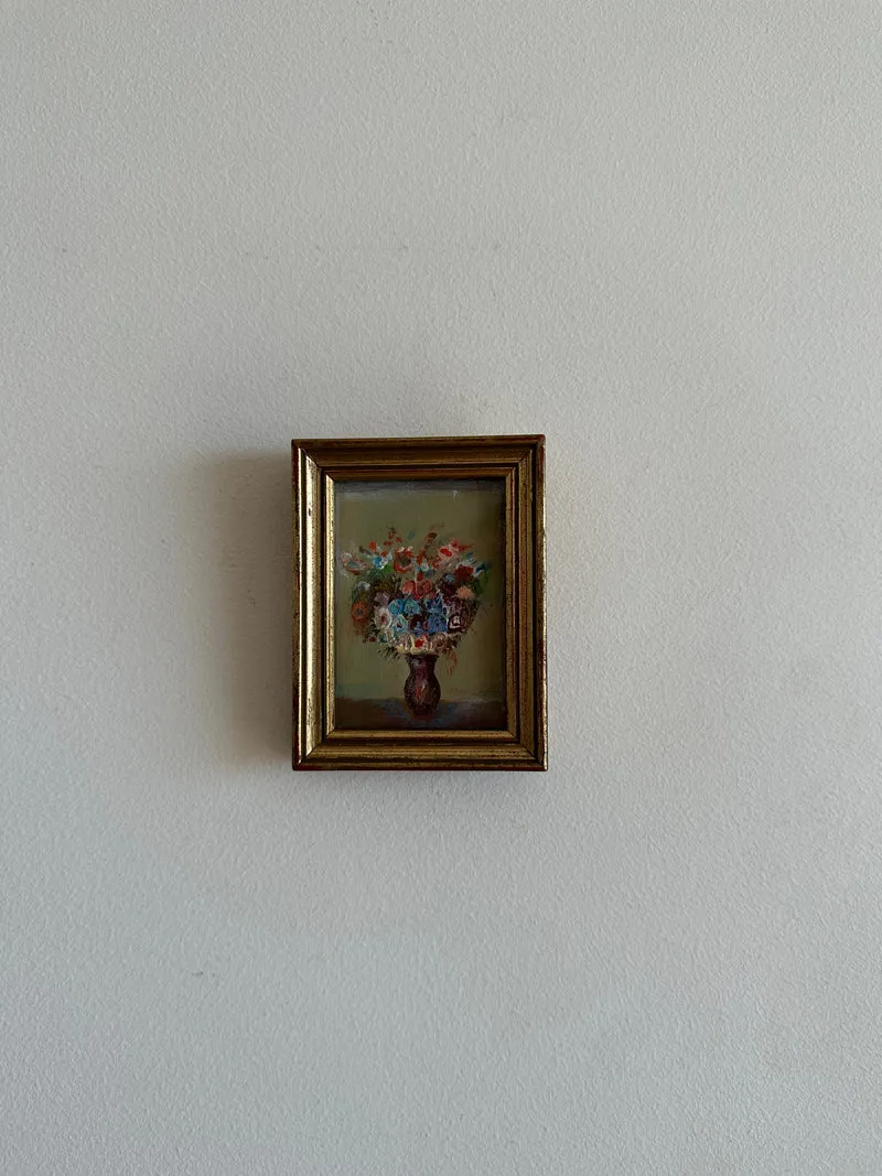 Peintures florale dans cadres à poser