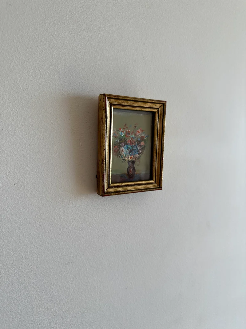 Peintures florale dans cadres à poser