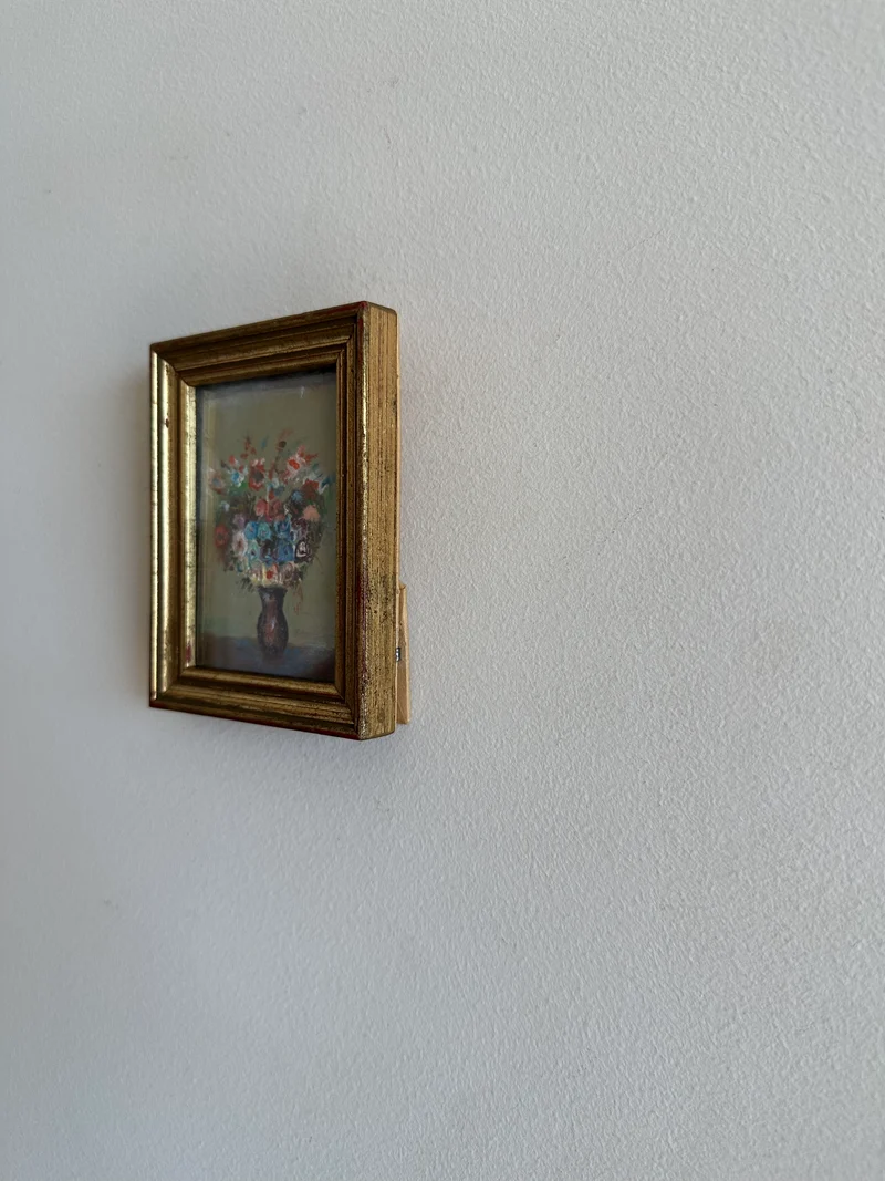 Peintures florale dans cadres à poser