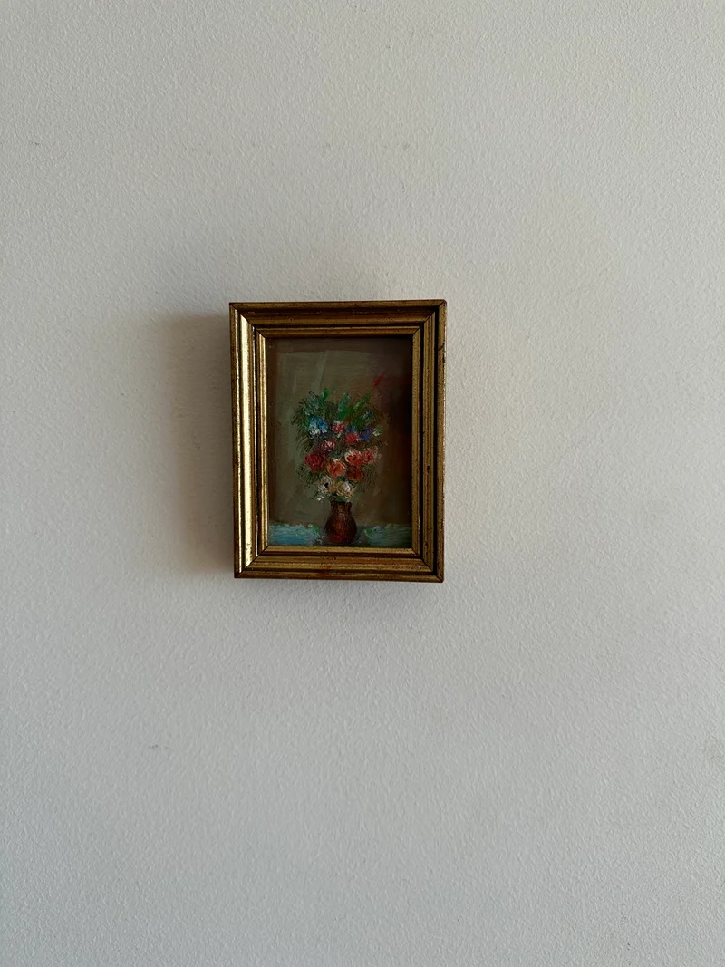 Peintures florale dans cadres à poser