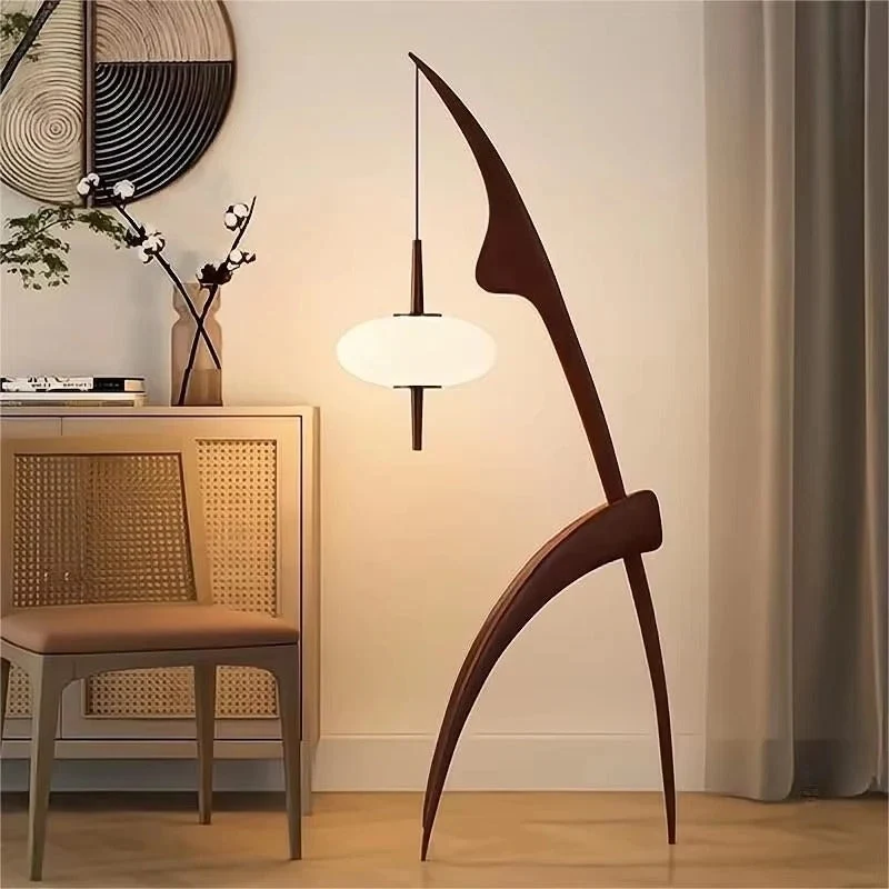 Lampadaires Bois