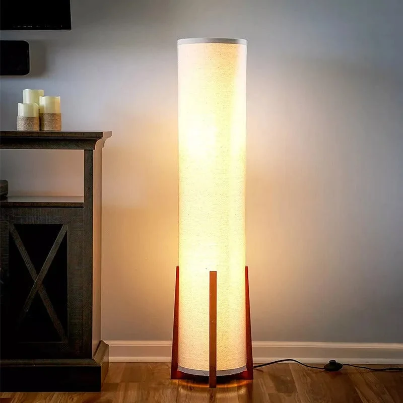 Lampadaire en Tissu