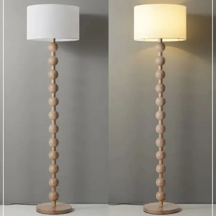 Lampadaire sur Pied Bois