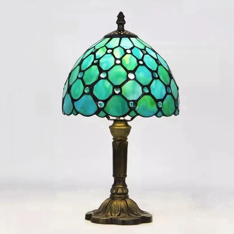 Lampe Tiffany Vert Émeraude