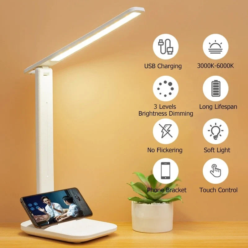 Lampe de Chevet Tactile Led