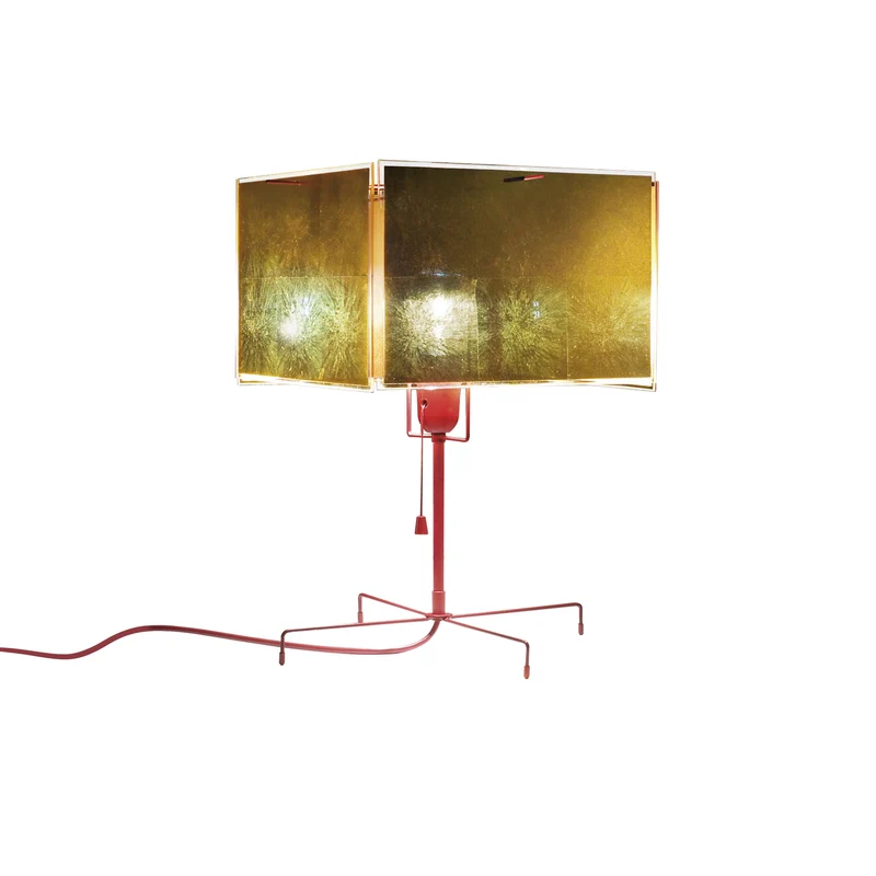 Ingo Maurer 24 Karat Blau T Table Lamp