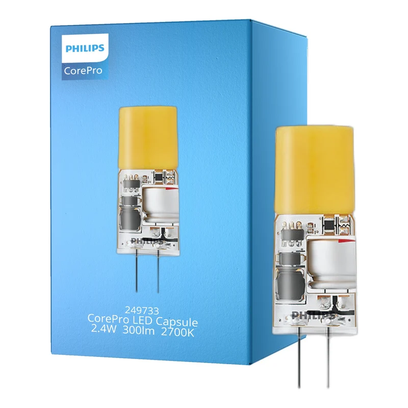 Philips Corepro LED Bulb G4 Capsule Clear - 300lm 2700K - Not Dimmable