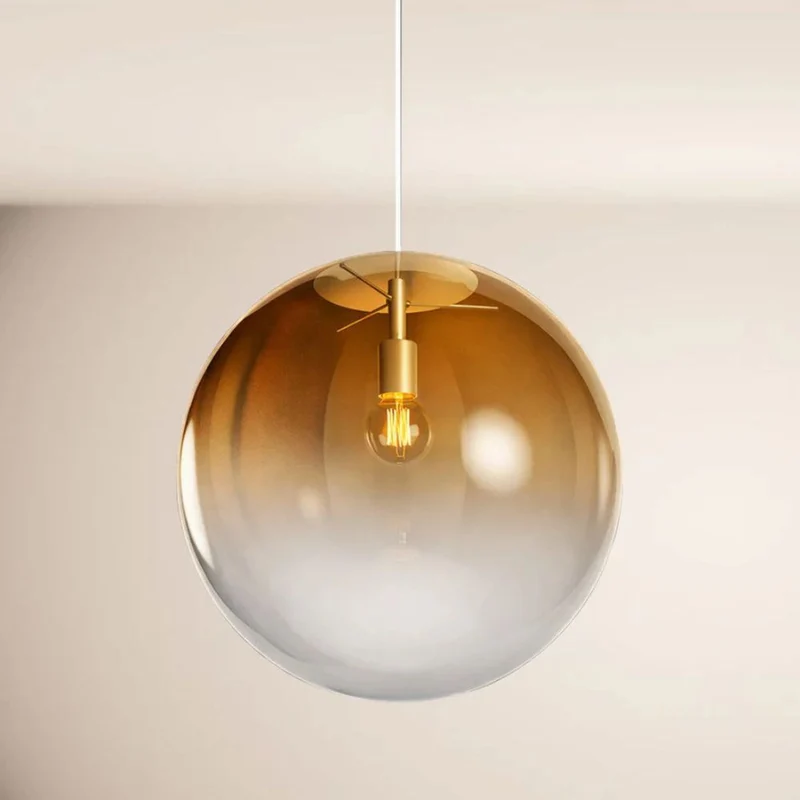 s.luce Orb Cluster Glas-Hängelampe 7-flammig 7x50cm