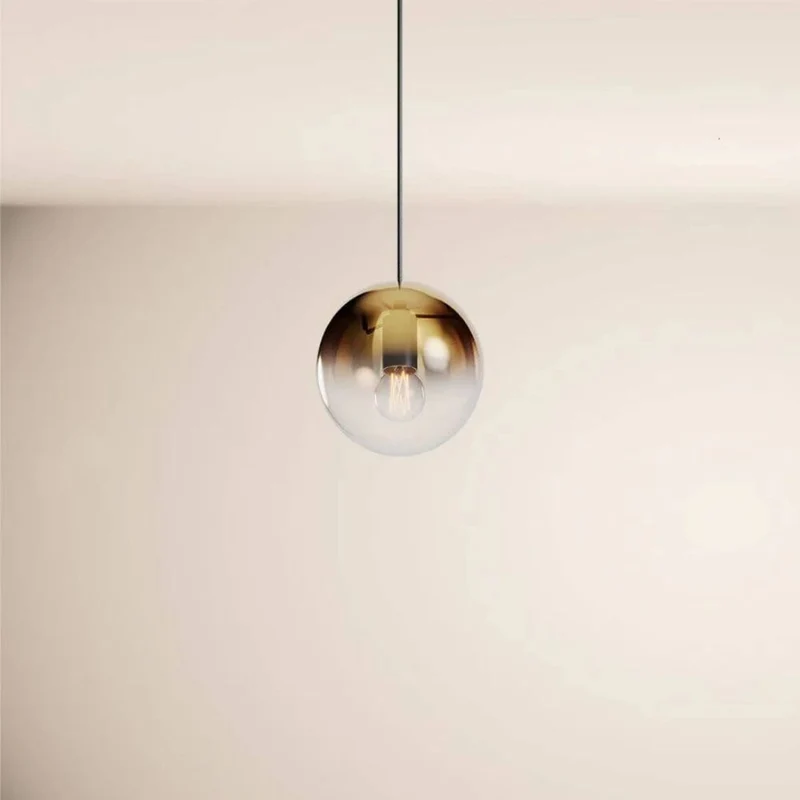 s.luce Orb Cluster Glas-Pendelleuchte 13-flammig 13x20cm