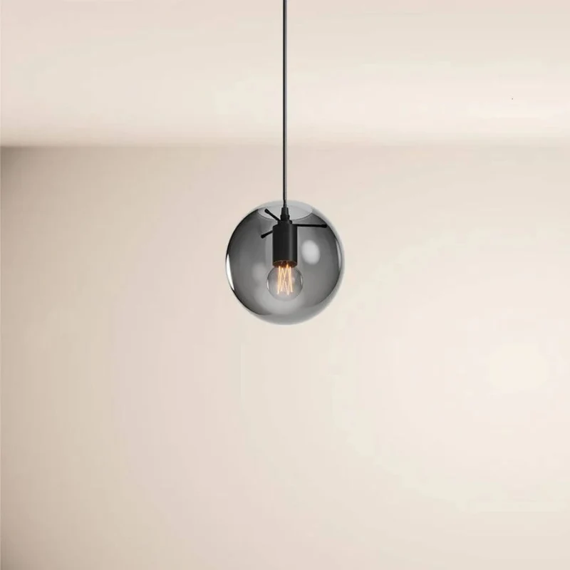 s.luce Orb Cluster Glas-Pendelleuchte 13-flammig 13x20cm