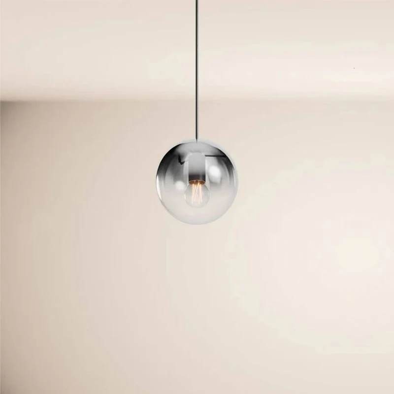 s.luce Orb Cluster Glas-Pendelleuchte 13-flammig 13x20cm