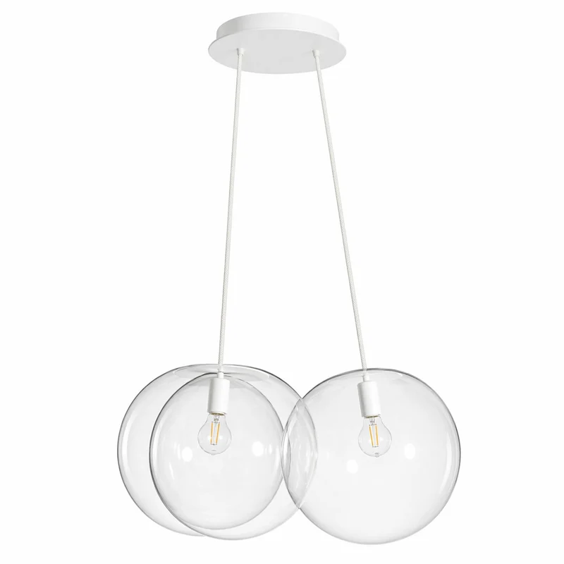 s.luce Orb Cluster Glas-Hängelampe 3-flammig 3x20cm