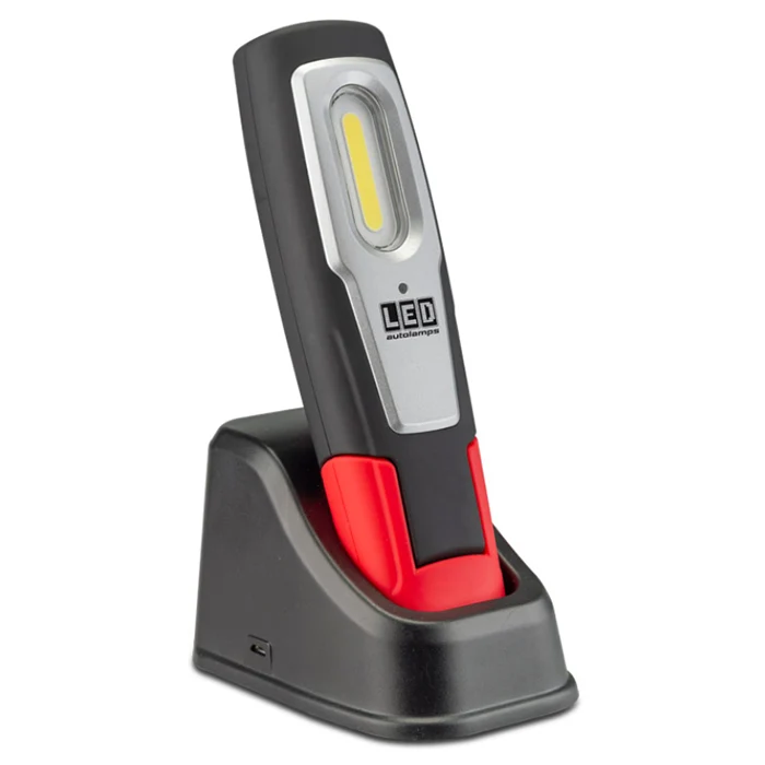 Lampe d'inspection d'atelier rechargeable LED Autolamps avec station de charge