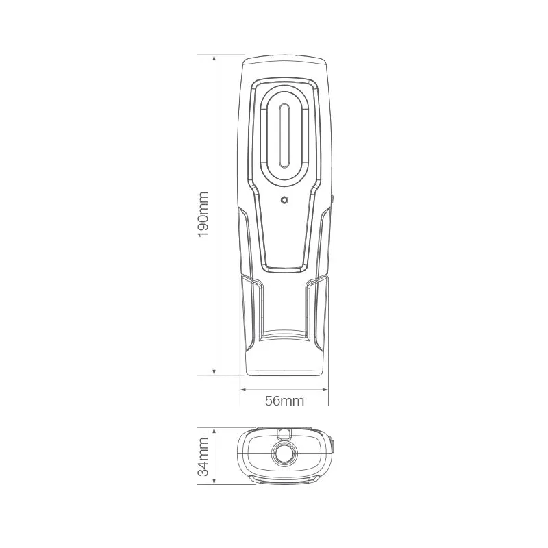 Lampe d'inspection d'atelier rechargeable LED Autolamps avec station de charge