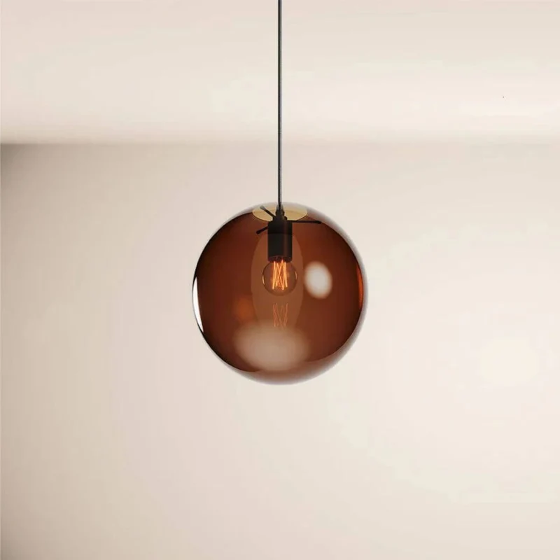 s.luce Orb Cluster Glas-Pendelleuchte 3-flammig 3x30cm
