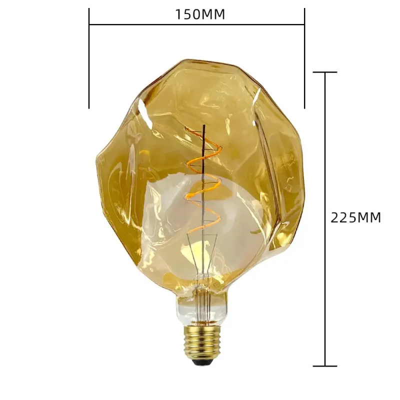 Ampoule TIANFAN Décorative Pierre Précieuse