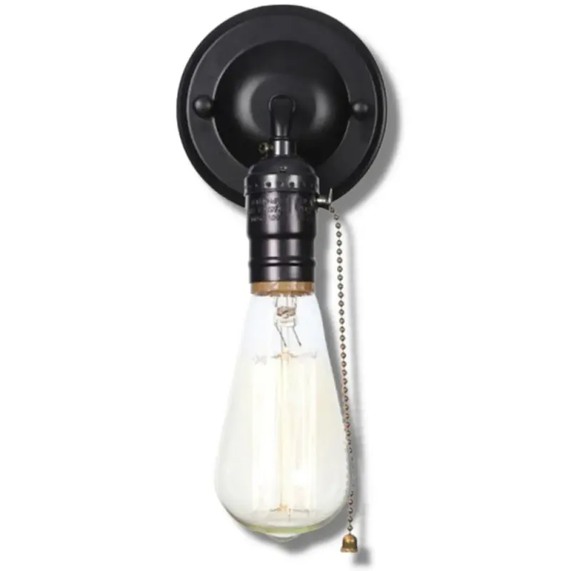 Applique Murale Industrielle Ampoule