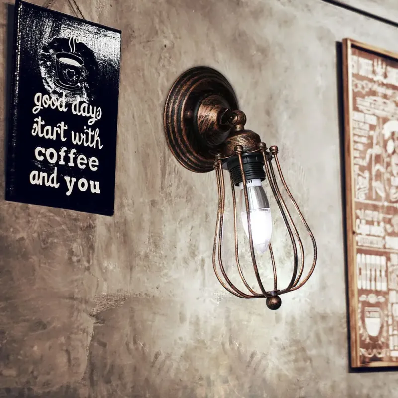 Applique Murale Industrielle Originale