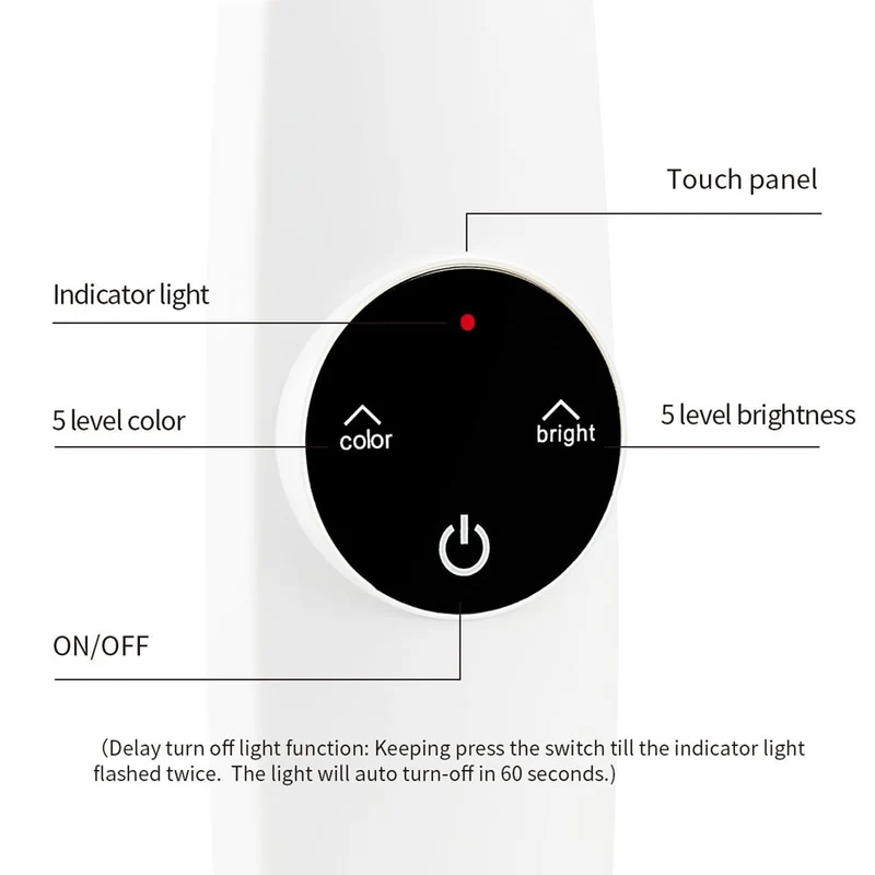 Lampe De Chevet Intensité Variable Anella