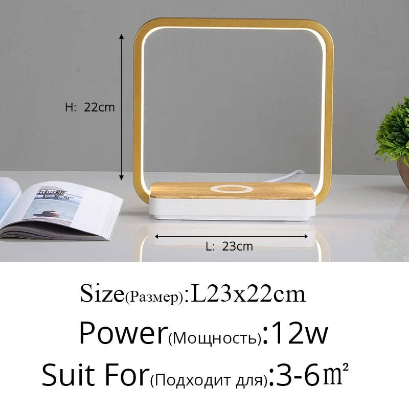 Lampe De Chevet Tactile Moderna