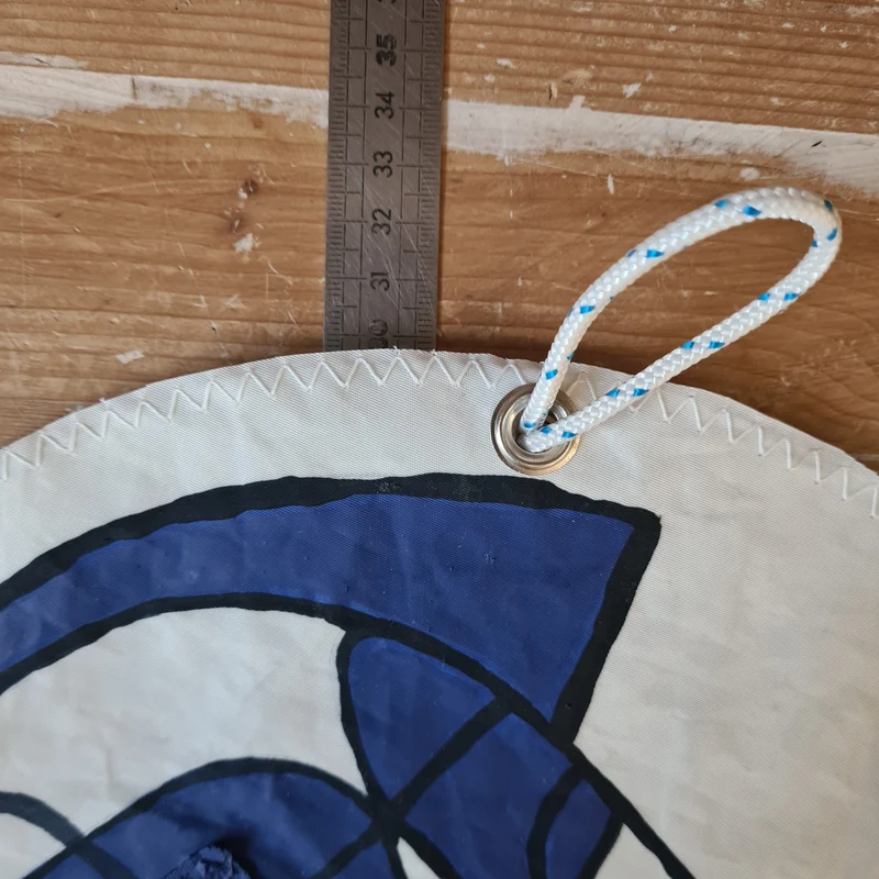 Peinture sur voile Poisson par Cécile Colombo