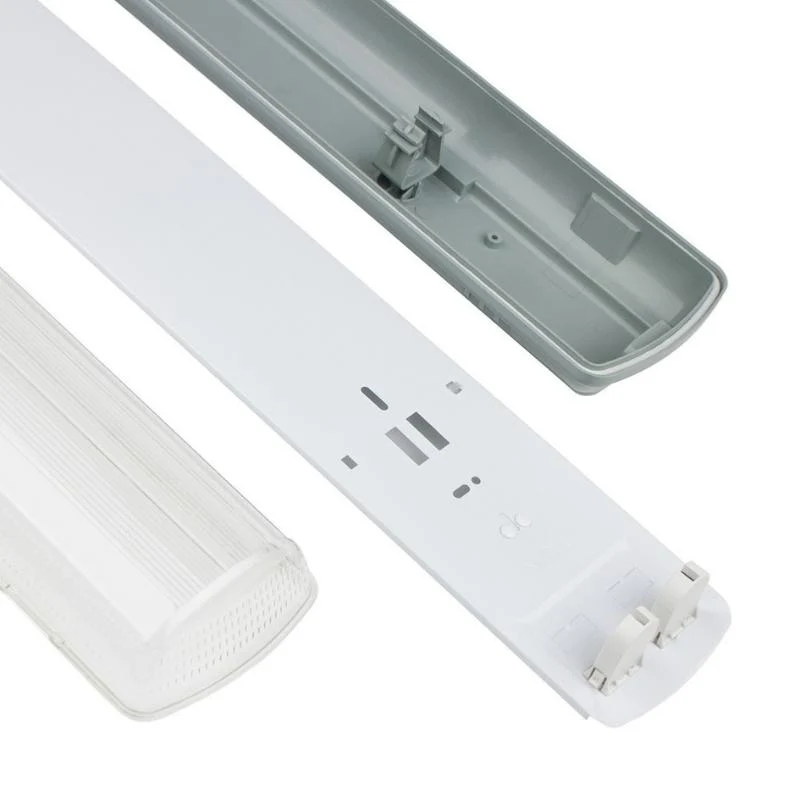 Réglette LED étanche double pour Tubes LED T8 120cm IP65 (boitier vide)