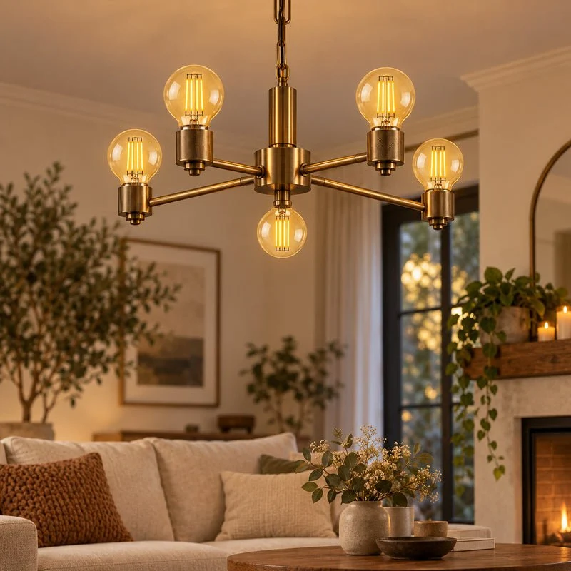 Ampoule LED Filament E27 4W Ambrée G45