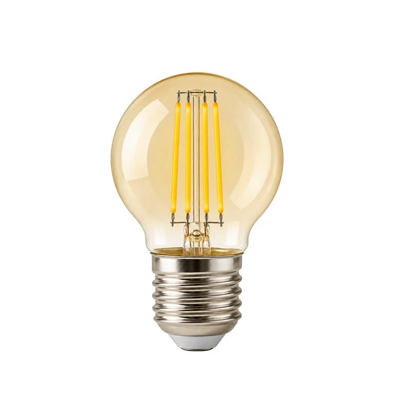 Ampoule LED Filament E27 4W Ambrée G45