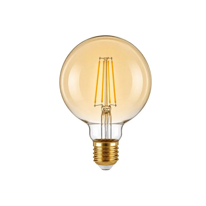 Ampoule LED Filament Dimmable E27 8W Ambrée G95