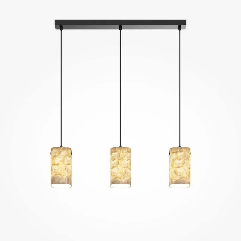 Lustre avec suspensions pour table a manger