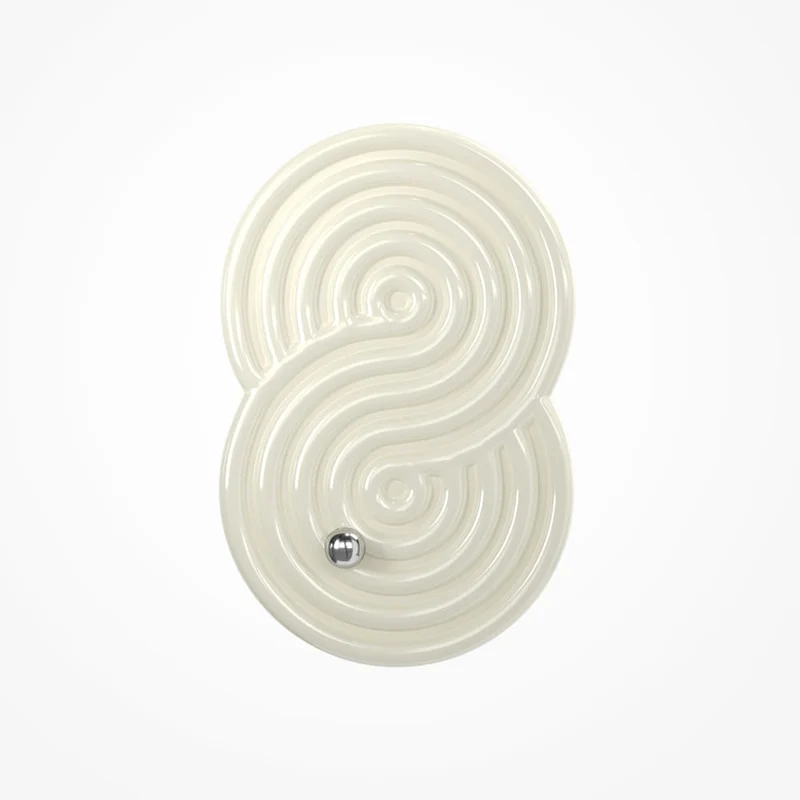 Luminaire mural métal blanc L6cm moderne