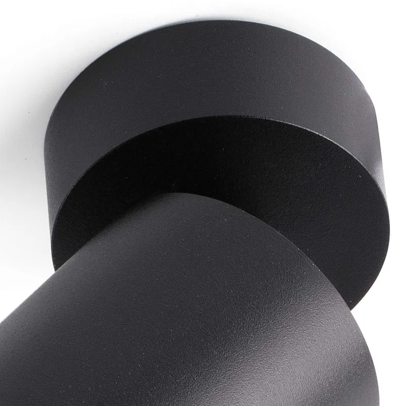 Spot en saillie orientable STAN noir mat