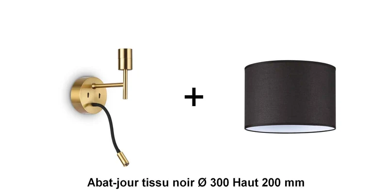 Applique liseuse laiton SET-UP à composer vous même