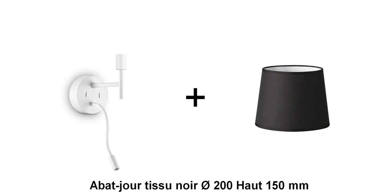 Applique liseuse blanche SET-UP à composer vous même