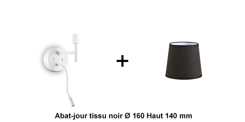 Applique liseuse blanche SET-UP à composer vous même